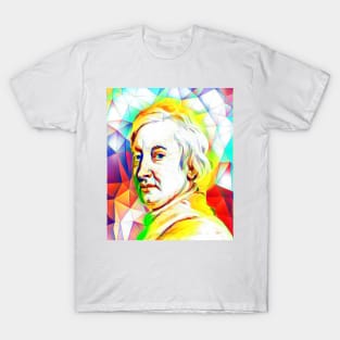 John Dryden Colourful Portrait | John Dryden Artwork 11 T-Shirt